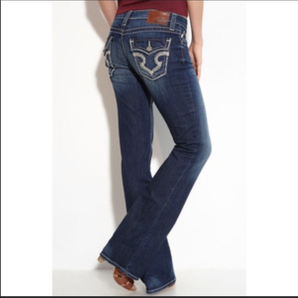 big star remy low rise bootcut jeans